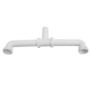 Tuyau de drainage corrugué <span class=keywords><strong>perforé</strong></span> de 2 pouces en HDPE PVC pour climatiseur, lave-linge, évier - Product Image 1