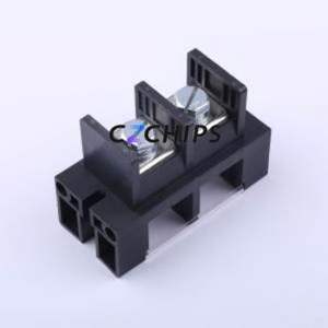 KF77S-35-2P Barrier Terminal Block P=35mm Connector ( Barrier Type: With Cover Plate )( Pitch: 35mm )( Construction: 1x2P ) - Product Image 2