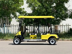 Voiturette de golf électrique SHUIMAN JINSHAN 4 places, moteur 3,5 kW, autonomie 80-100 km, châssis en acier, panier de rangement moderne et luxueux, pour parcs et terrains de golf - Product Image 4