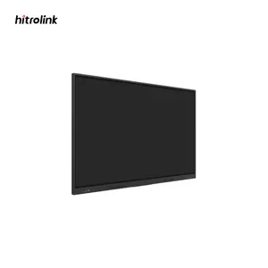 Hitrolink 75 Inch Digital Whiteboard 4K Display 65 75 86 Inch Interactive Flat Panel Multi Touch Screen Smart Board