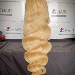 Peluca Frontal de Encaje HD 613 13X4 para Mujer, Peluca Frontal de Encaje HD 613 Rubia Virgen, Cabello Rubio 613 de Lujo, Proveedor Mayorista - Product Image 2