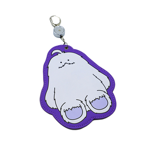 Custom PVC Cartoon Spaceship Rocket Shape Matte <b>Card</b> Sleeves Custom Trading <b>Card</b> Game Book Bags with Reel Keychain - Product Image 3