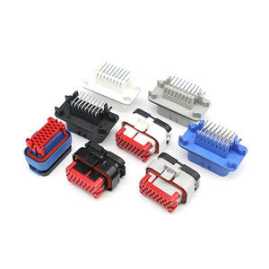 770680-1/776087-1/776228-1 Tyco AMP <span class=keywords><strong>23</strong></span> Pins ส่วนหัวของ PCB MOUNT HEADER ชุดสมบูรณ์ตัวเชื่อมต่อ ECU ยานยนต์ - Product Image 1