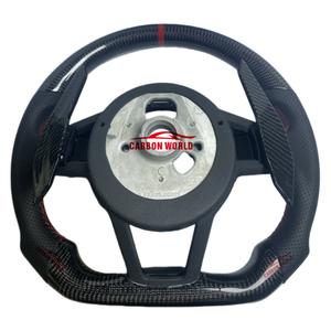 Volant pour <span class=keywords><strong>Audi</strong></span> R8 <span class=keywords><strong>TT</strong></span> Mk2 <span class=keywords><strong>Mk3</strong></span> 8N <span class=keywords><strong>RS</strong></span> TTS TTRs RS3 RS6 RS4 RS5 RS7 A3 A4 A5 A6 A7 A8 A1 Q3 Q5 Q7 Direction de voiture en cuir - Product Image 6