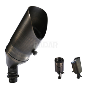 Éclairage paysager, spots de jardin, IP65, étanches, AC 12V, ampoules halogènes, extérieur, finition bronze antique RAL-8105 - Product Image 5