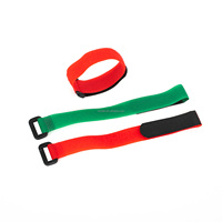 Attaches-câbles auto-agrippants réutilisables double face pour fixation, en nylon 66, longueur 250 mm, autobloquants, pour câbles de 22 mm