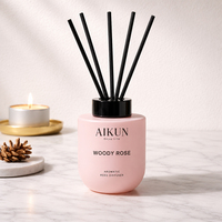 Diffuseur de parfum personnalisé AIKUN avec logo pour la décoration intérieure, aromathérapie, coffret cadeau, parfum longue durée, vente en gros, OEM