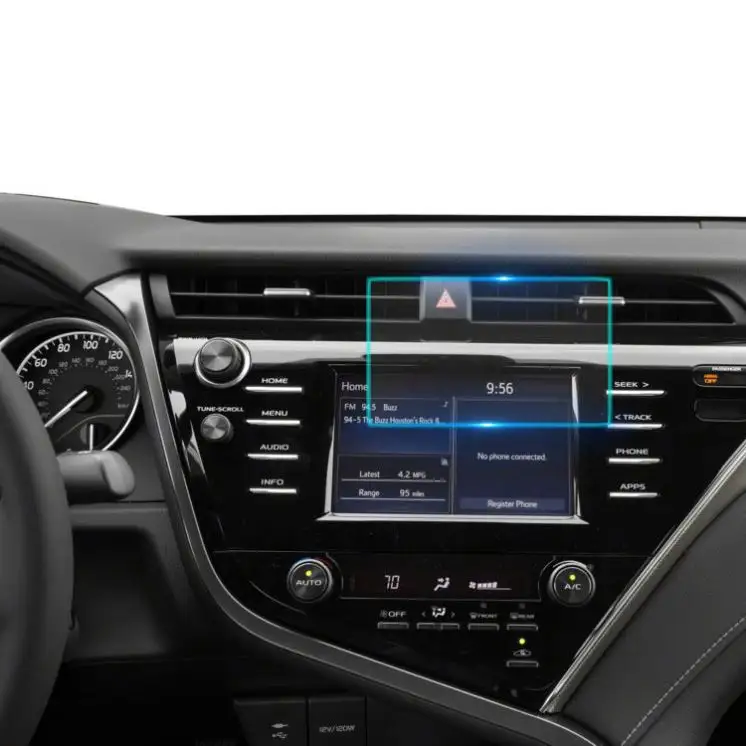 Écran de protection en verre trempé pour véhicules drimart 61 LMT, 6.95 pouces, accessoires pour système GPS, Navigation, avec écran