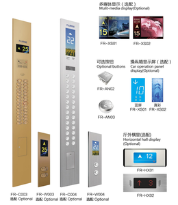 ลิฟต์โดยสารกระจก450กก. 630กก. 800กก. 1000กก. 6-10ชั้นลิฟต์ออกแบบภายนอกซัพพลายเออร์ในเจ้อเจียงประเทศจีน - Product Image 2