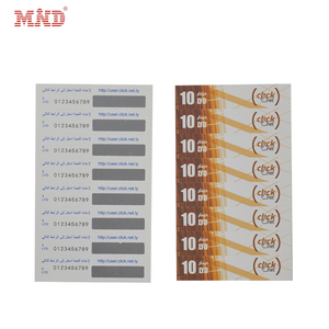 Sản xuất đầy đủ màu sắc in ấn giấy tùy chỉnh Xổ Số vé <span class=keywords><strong>Scratch</strong></span> Off thẻ - Product Image 1