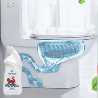 LC Bloc de mousse de toilette parfumé liquide pour la maison Nettoyant automatique pour la cuvette Nettoyant liquide pour la toilette pour l'intérieur de la cuvette WC