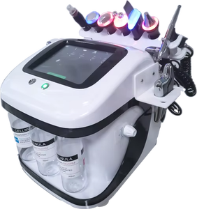 Professional <b>Electric</b> Skin <b>Scrubber</b> Machine 8 Handles Touch Screen Hydro/Ultrasonic Microdermabrasion Skin Breast IT/Za - Product Image 3