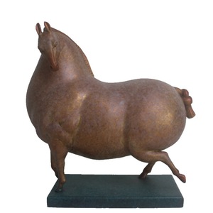 Bronze Horse Ornament Chinese Zodiac Tang Dynasty Style Handmade Art Sculpture For Home Decor Housewarming Gift - Product Image 5
