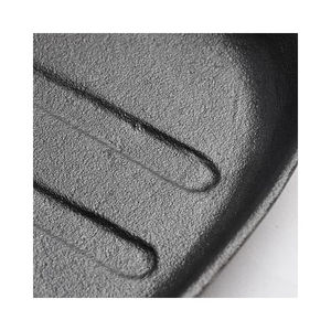 도매 주철 조리기구 파히타 스킬렛 플레이트 타원형 시즐링 플레이트 나무 받침대 포함 - Product Image 6