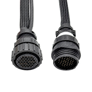 37P Circular Aviation Connector <b>Plug</b> To Socket Wiring Harness 1 Meter IP65 For Automobile 24V Copper Core PVC Insulation - Product Image 1
