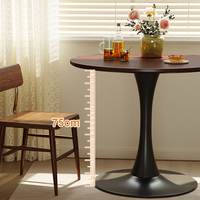 Nordique moderne petite Table panneau bois loisirs Table basse pour manger plate-forme de négociation Table Simple pour meubles de salon