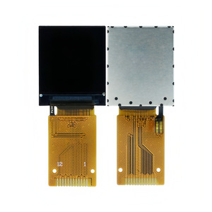 0,85 inch IPS TFT <span class=keywords><strong>LCD</strong></span>-<span class=keywords><strong>module</strong></span> 128x128 resolutie ST7735 driver 4-draads SPI 262K kleuren ultradun 1,46 mm hoog contrast - Product Image 1