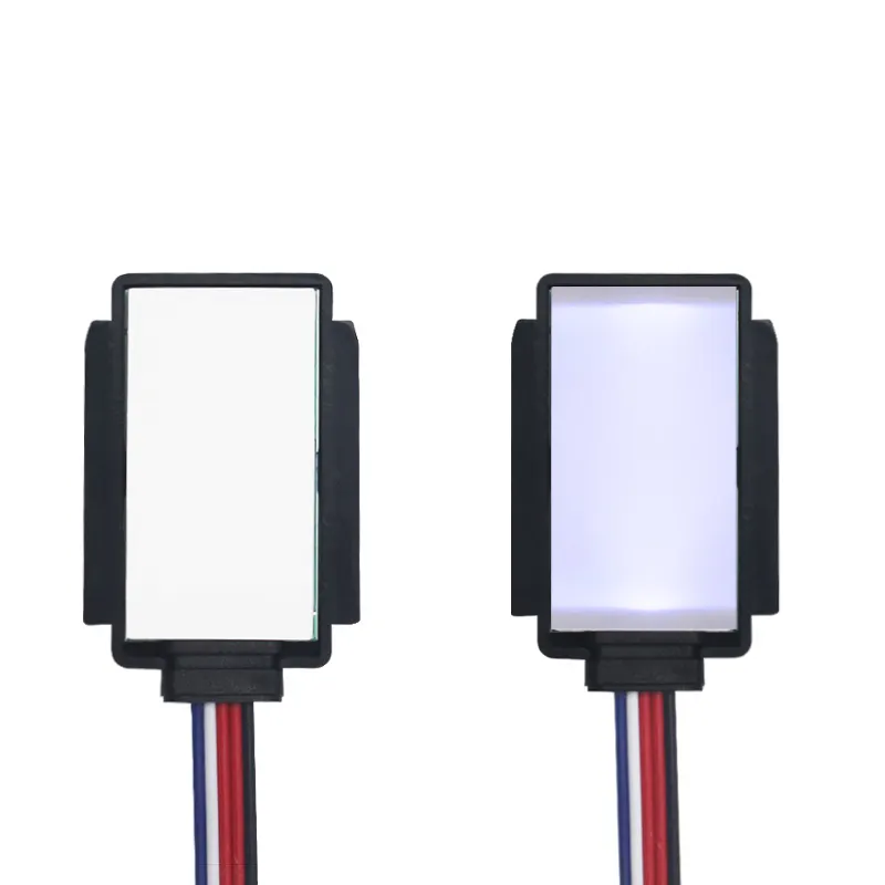 Factory 12V 5A 60W Led mirror sensor switch Single Key smart Mirror Touch sensor switch with dimming for Make Up Bathroom