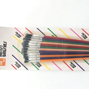Meilleur ensemble de 12 pinceaux d'artiste durables et abordables pour enfants, idéal pour le dessin et la peinture à l'aquarelle - Product Image 4