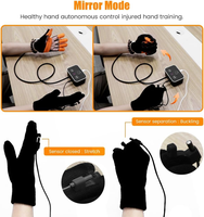 Gants robotisés de rééducation pour l'exercice des doigts et de la main, équipement d'entraînement pour la récupération de la fonction manuelle après un AVC ou une hémiplégie