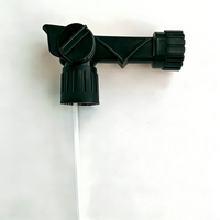 Pulvérisateur d'extrémité de tuyau à siphon pour engrais et produits nettoyants, compatible avec les flacons chimiques 28/410 et 28/415, pour dilutions 1:20 et 1:50.