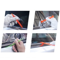 Kit de 3 outils de pose PPF : Raclette professionnelle et outils de bordure pour installation de film de protection de peinture (PPF)