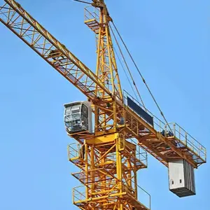 Zoomlion WA6017-8B Tower Crane Is Available Now Moving Tower Crane 8 Tons Price