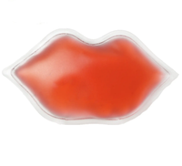 Compresse de gel réutilisable chaude et froide en forme de lèvres pour le soin des lèvres, marque GY, soins de santé, soulagement, classe I, 11x6,5cm, 25g