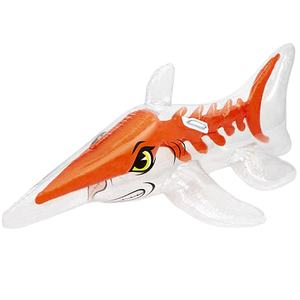 Flotador inflable de vinilo de alta resistencia para niños, juguete de natación para montar en la piscina, <span class=keywords><strong>pez</strong></span> <span class=keywords><strong>espada</strong></span>, con asas, duradero - Product Image 1