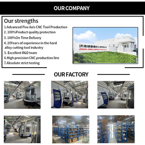 מוצק קרביד מלא קרביד 4 חליל 1/4 אינץ 'hrc55 altin מצופה cnc כלים מתכת עבודה דיוק מותאם אישית oem - Product Image 5