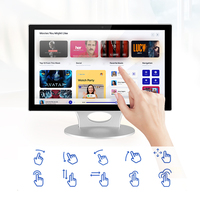 Nouvel ordinateur de bureau tout-en-un de 21,5 pouces, Full HD, super fin, tablette Android, écran tactile, 8 Go de RAM, interface USB, disque dur SSD