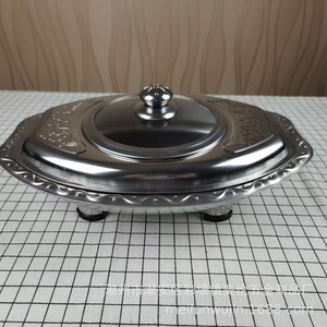 เตาสแตนเลสรูปปลาพร้อมฝาปิด สำหรับบุฟเฟ่ต์โรงแรม ใช้กลางแจ้ง รุ่น ML-220 - Product Image 1