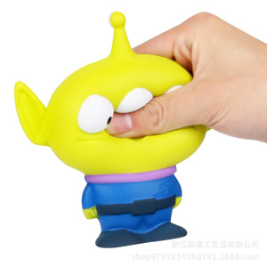 Juguete de Espuma de Poliuretano con Forma de Alienígena de Dibujos Animados, de Rebote Lento, para Niños, Regalo de Fiesta, Unisex, de 2 a 4 Años - Product Image 4