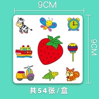 Impresión personalizada niños animales educativos partido tarjetas de memoria juego para niños Juego