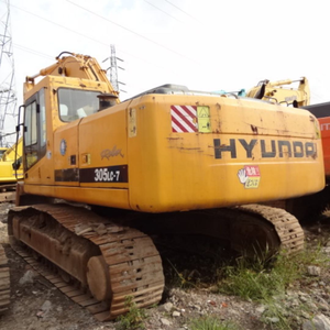 รถขุดตีนตะขาบฮุนได 305LC-7 สภาพเหมือนใหม่ น้ำหนักใช้งาน 30 ตัน เครื่องยนต์ 190 กิโลวัตต์ พร้อมเกียร์ ของแท้ - Product Image 1