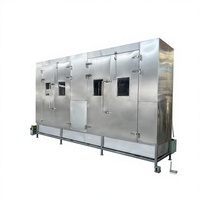 Laveuse de plateaux entièrement automatique en acier inoxydable avec pulvérisation haute pression pour cuisine commerciale et usine de transformation alimentaire