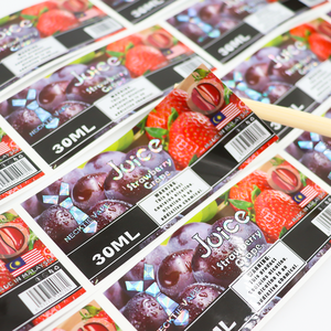 Hojas adhesivas <span class=keywords><strong>de</strong></span> etiquetas <span class=keywords><strong>de</strong></span> embalaje impermeables troqueladas <span class=keywords><strong>de</strong></span> bajo precio con efecto holográfico <span class=keywords><strong>de</strong></span> citas personalizadas para marcadores y regalos - Product Image 1