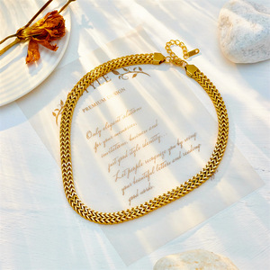 Heavy Duty Hip Hop Metal Punk Chunky Chain Necklace Gold Color Geometric Design Party Fashion Street Style Men Women Jewelry - Product Image 2