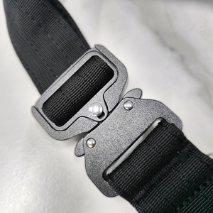 Heavy Duty <strong>Dog</strong> <strong>Walking</strong> <strong>Belt</strong> Buckle Tactical <strong>Hands</strong>-<strong>Free</strong> Nylon Lead Fashion Style Solid Pattern Personalized Features Rivet - Product Image 6