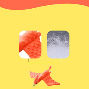 Bestseller <span class=keywords><strong>Pet</strong></span> malzemeleri turuncu ejderha kabarcık süper yumuşak köpek oyuncak yıkılmaz çiğneme diş taşlama interaktif köpek oyuncaklar - Product Image 6