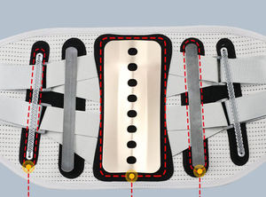 Ceinture de soutien lombaire personnalisée avec logo pour femmes et hommes, soutien de la colonne vertébrale - Product Image 2