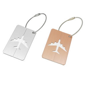 Etiquetas de Equipaje Grabadas con Láser, Etiquetas de Aluminio y Metal, Personalización al por Mayor, Etiquetas de Equipaje Exclusivas - Product Image 6
