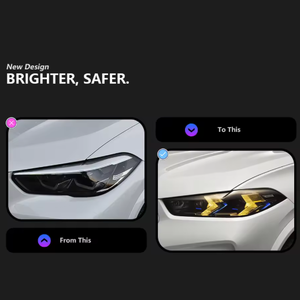 ชุดอัพเกรด/ติดตั้งไฟหน้าซีนอน AURON สำหรับ X5 G05 ปี 2019-2022 - 12V 36W 6000K 6000 ลูเมนส์ รูปทรงหลอดไฟ D2H ใหม่ รับประกัน 1 ปี - Product Image 6