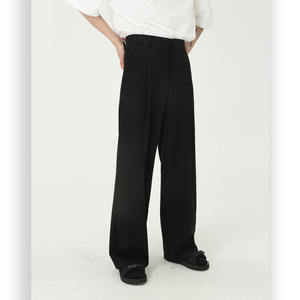 <span class=keywords><strong>Pantaloni</strong></span> da <span class=keywords><strong>Uomo</strong></span> Estivi e Autunnali Casual Traspiranti a Gamba Larga e Vestibilità Comoda - Product Image 5