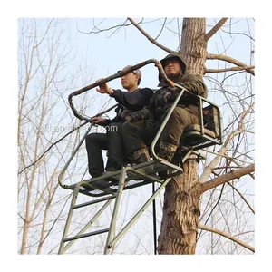High quality two people deer hunting treestands for hunting products tree stand suppliers