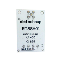 Módem de Radio VHF/UHF RT88H01 DC5V-12V, Transceptor Inalámbrico RS485 Lora GFSK, 22DBM 433M 868M, Módulo Transmisor y Receptor A462