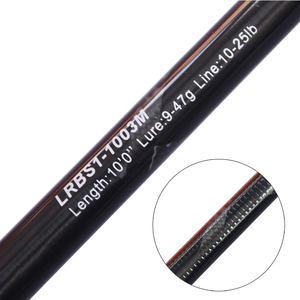 Caña de Pescar Giratoria LUTAC Brave 3.05m 3.55m, Potencia M, 3 Secciones, Lanzamiento Largo con Acción Rápida - Product Image 6