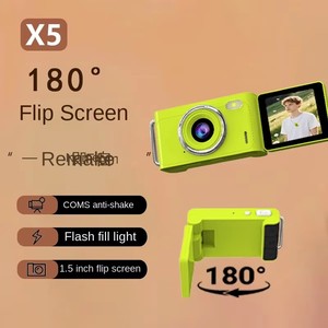Mini <span class=keywords><strong>cam</strong></span>éra numérique beauté avec écran rabattable de 1,4 pouce, mode beauté 12MP, anti-tremblement, couleur, 300 mAh, mini <span class=keywords><strong>cam</strong></span>éra - Product Image 2