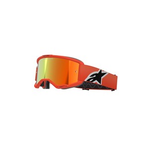 Gafas Deportivas Alpinestars Vision 5 Corp con Lentes Rojas Espejadas en Naranja - Product Image 1