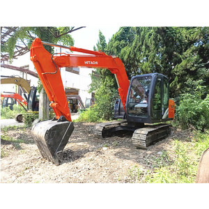 Tracteur Hitachi Zx60 d'origine d'occasion, mini pelle Zx60 de 6 tonnes d'occasion avec de faibles heures de travail - Product Image 5
